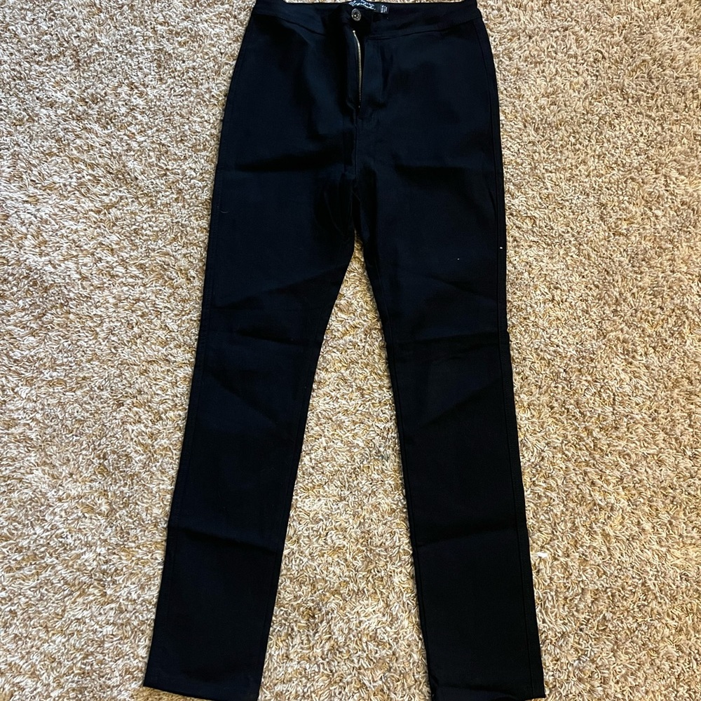 Muselooks black skinny pants size XL NWOT